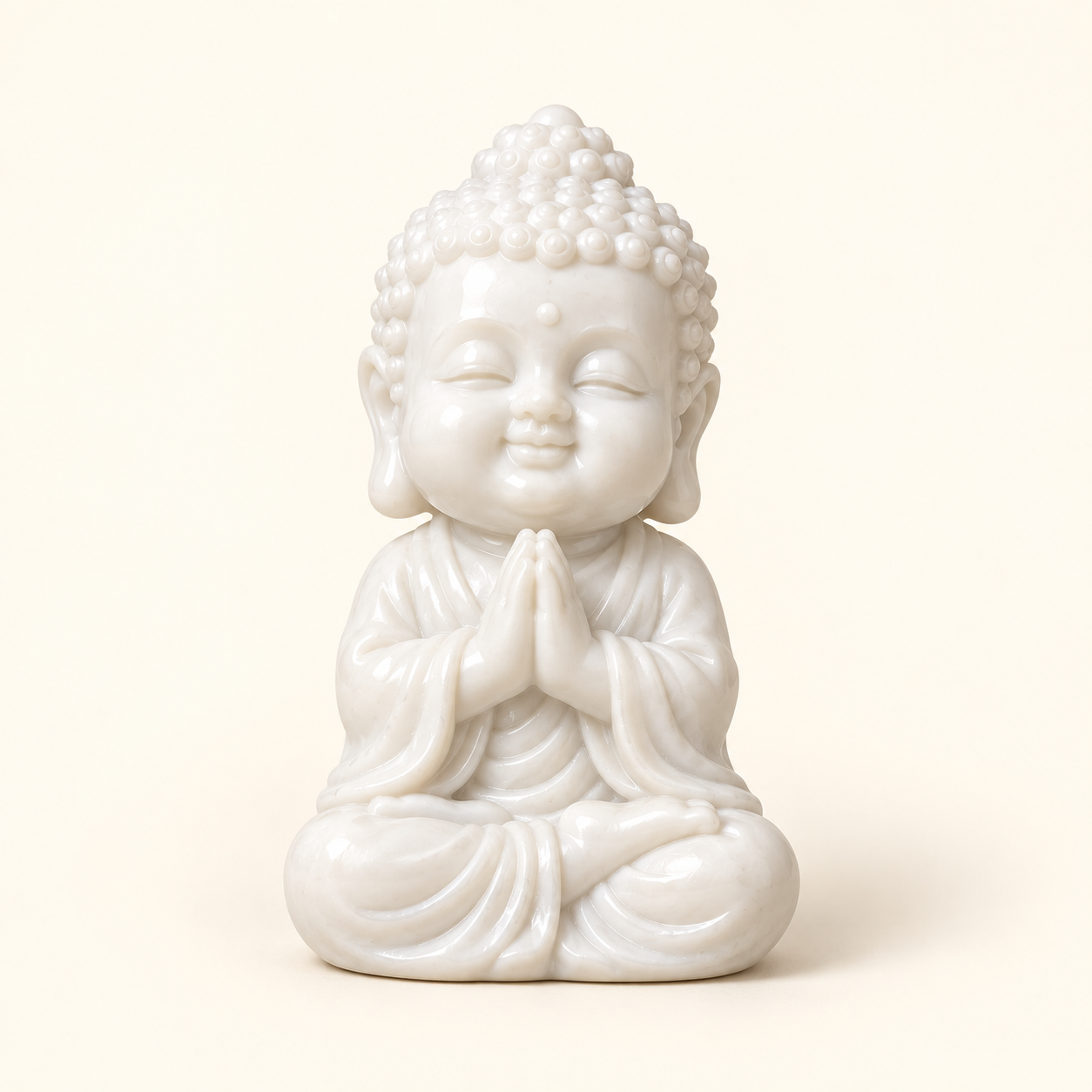 Buddha Light on an ivory studio background